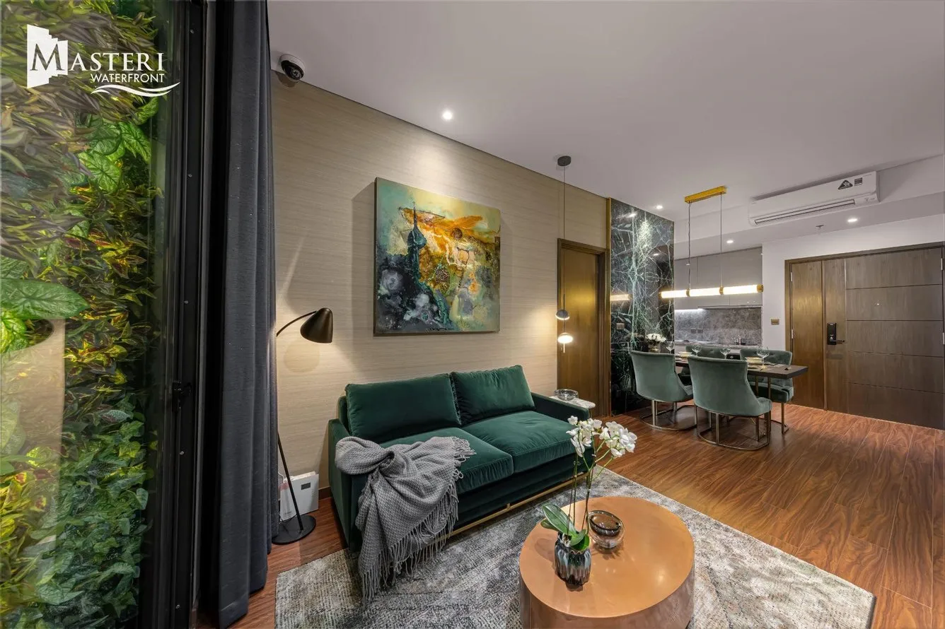 Không gian sống xanh chinh phục người trẻ thành đạt: Lý do nên thuê căn studio khu Hawaii Masteri Waterfront