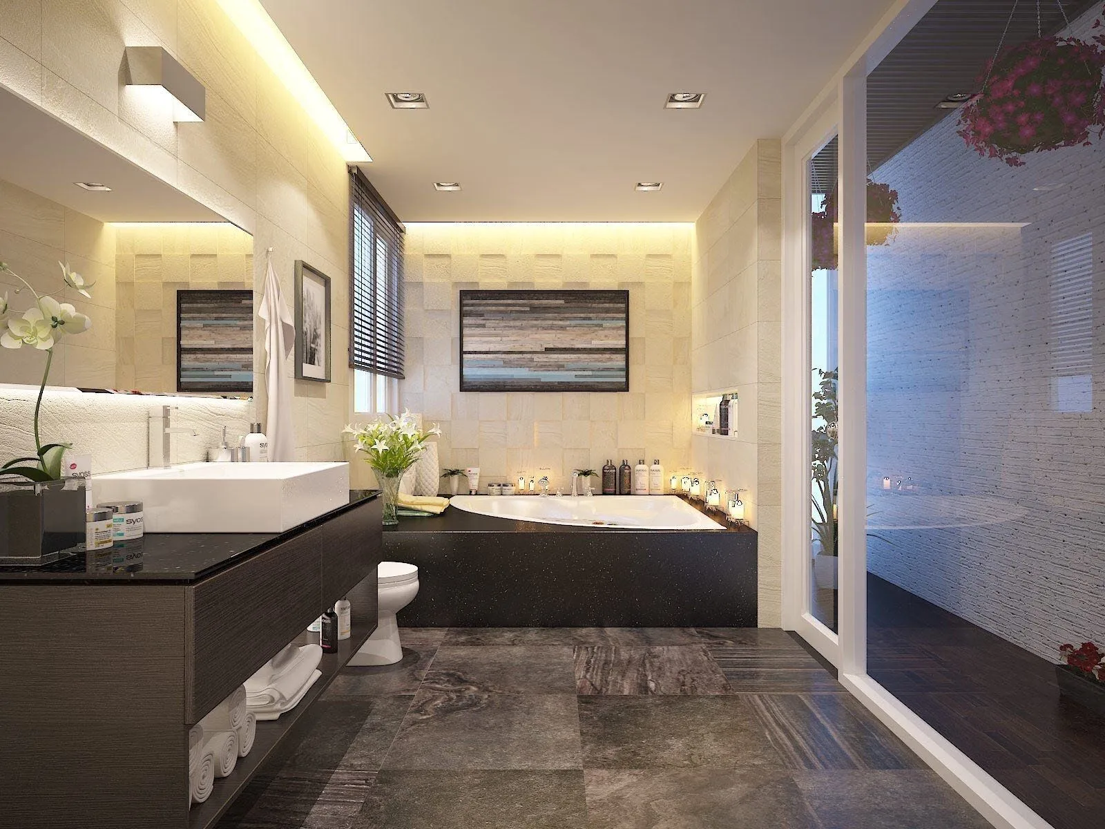 Tạm biệt phòng tắm lỗi thời trong căn hộ chung cư: Trải nghiệm đẳng cấp với thiết kế phòng tắm hiện đại
