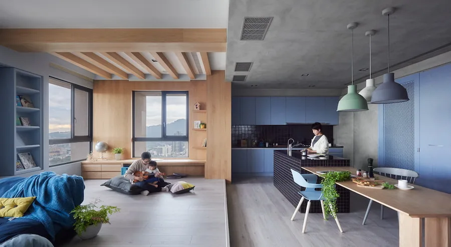 Nâng tầm cuộc sống gia đình với thiết kế căn hộ thuê hiện đại, thanh lịch