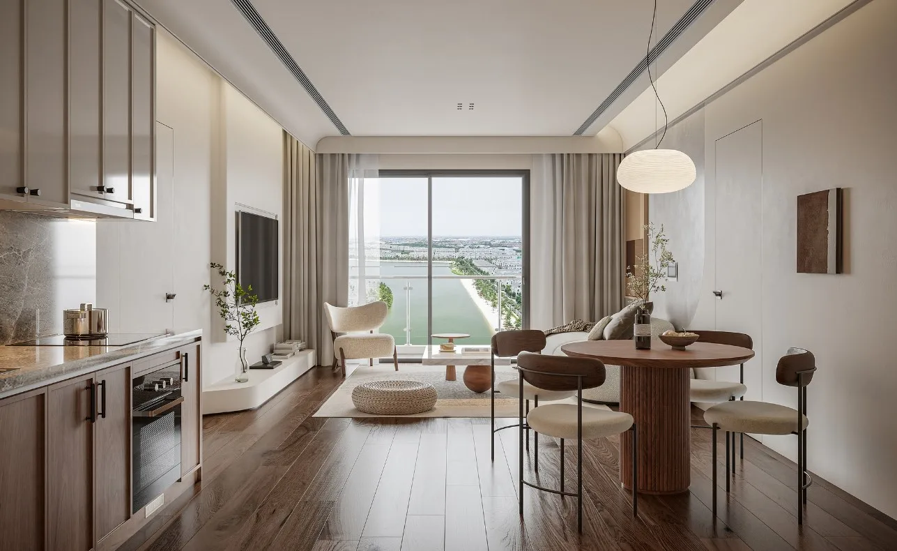 Tạo không gian sống an toàn và tiện nghi cho người lớn tuổi trong căn hộ 2 phòng ngủ tại Masteri Waterfront