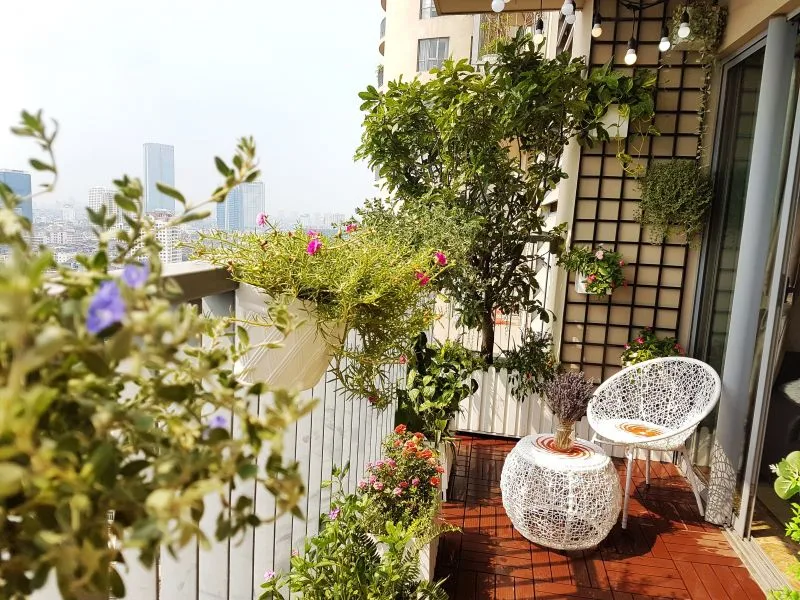 Cách biến hóa "muôn hình vạn trạng" các phong cách khi thiết kế ban công chung cư
