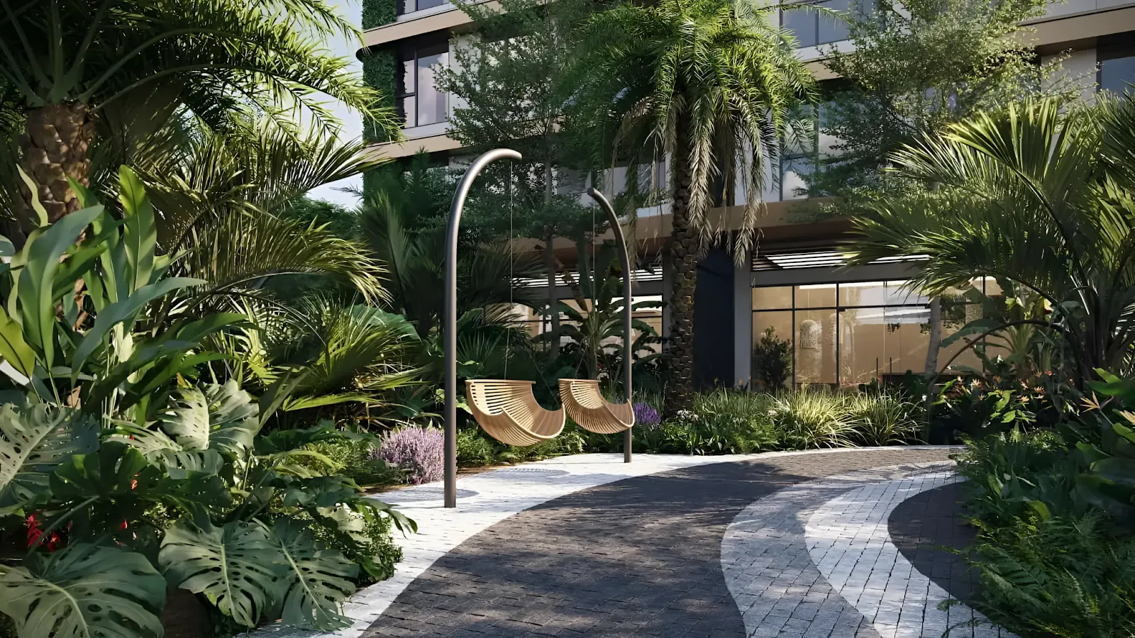 Những khu vườn xanh mát nào thuộc Lumière Evergreen giúp bạn hòa mình vào thiên nhiên trong lành?