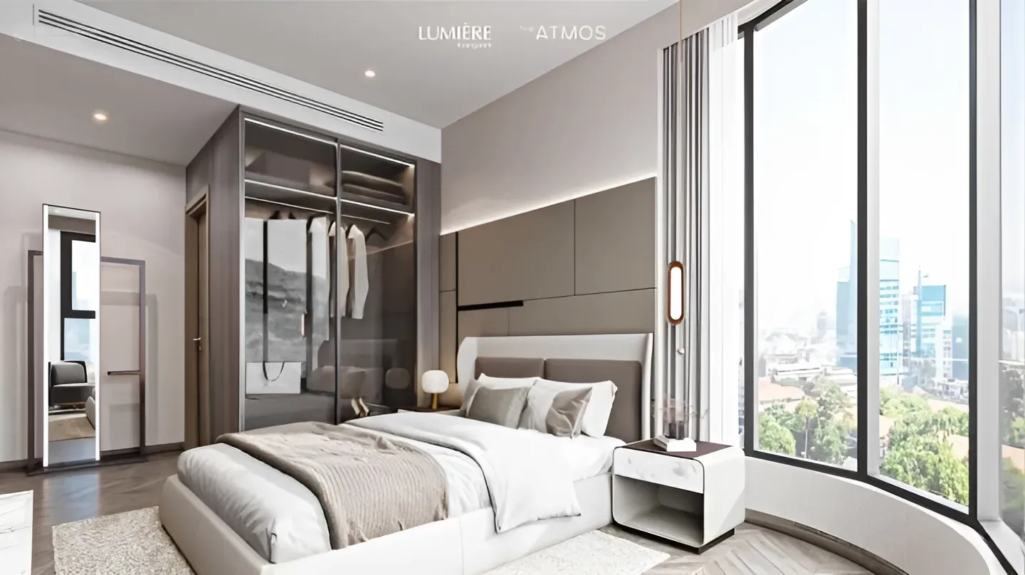 Căn hộ 4 phòng ngủ tòa A2 The Atmos - Lumière Evergreen có điểm gì đặc biệt?  