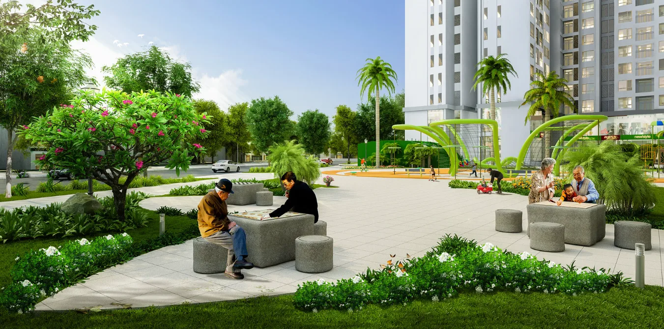 Vườn cờ Vinhomes Ocean Park 3 nằm tại phân khu nào? Có điểm gì hấp dẫn?