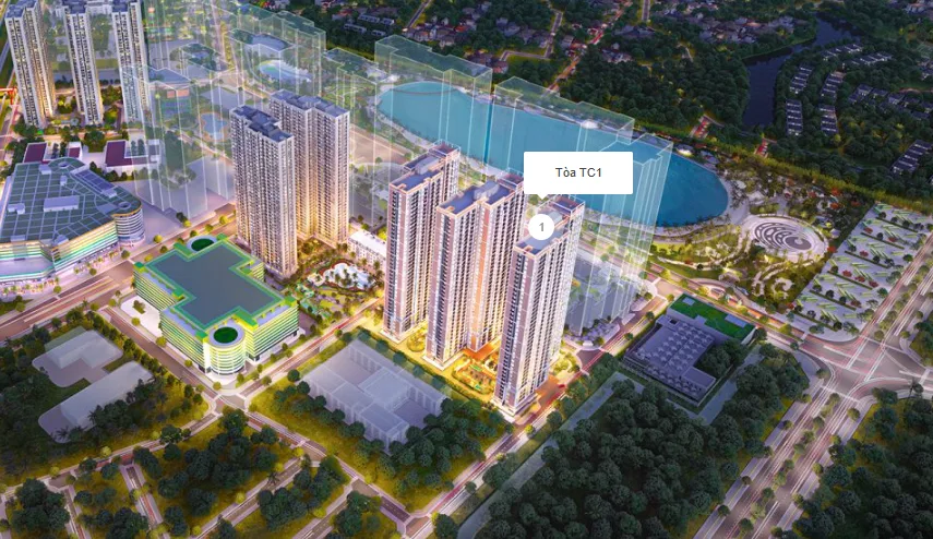 Vì sao nói TC1 phân khu The Canopy Residences là một trong những tòa căn hộ đáng sống nhất tại Vinhomes Smart City?
