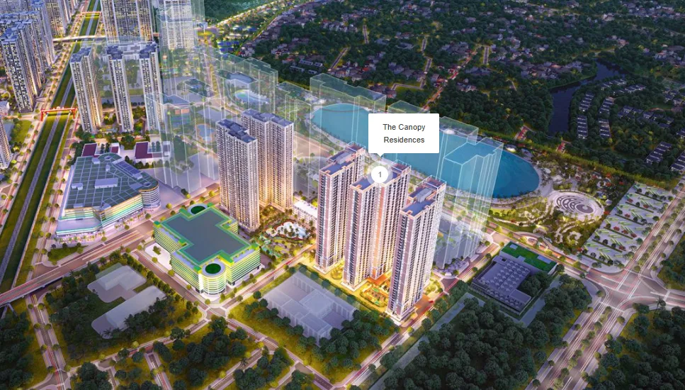 Việc sở hữu vị trí "độc tôn" của The Canopy Residences Vinhomes Smart City mang lại lợi ích gì cho cư dân?