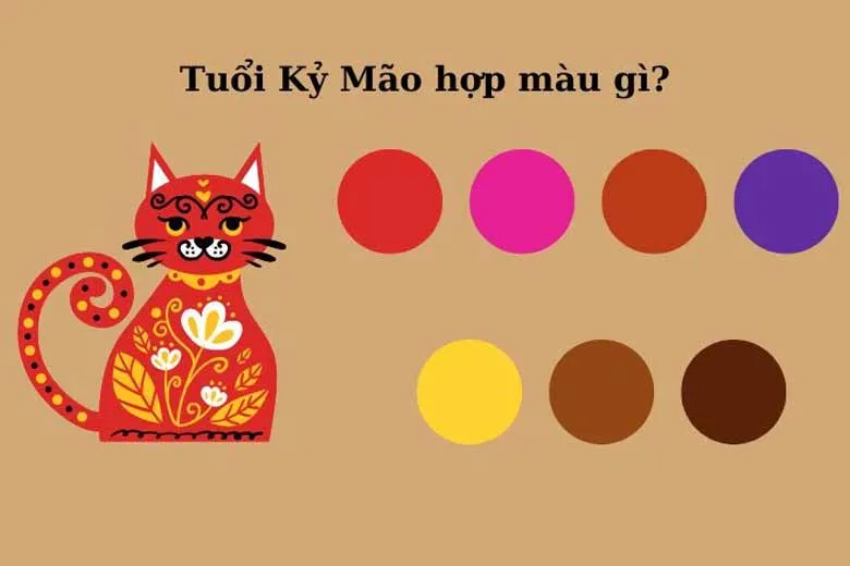 Tuổi Kỷ Mão 1999 hợp màu sắc nào?