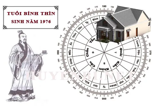 Hướng nhà thu hút tài lộc cho gia chủ tuổi Bính Thìn 1976 nam mạng