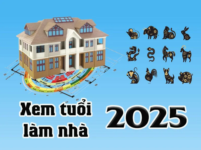 Năm 2025 con giáp nào nên tránh làm nhà?