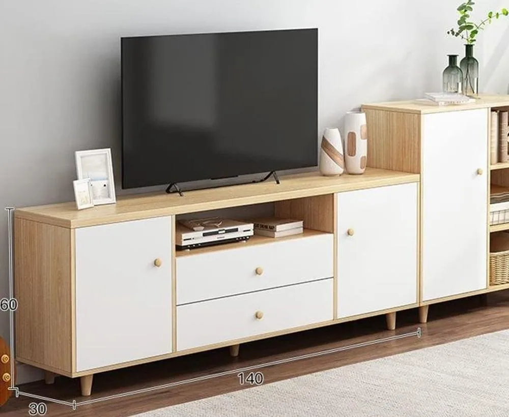 Kích thước tiêu chuẩn của tủ gỗ tivi phòng khách hiện nay là bao nhiêu?