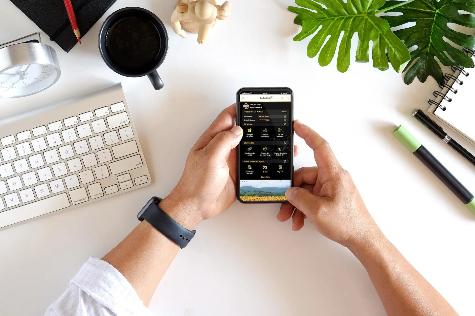 Những tiện ích và tính năng khi sử dụng e-banking của ngân hàng Bắc Á Bank là gì?