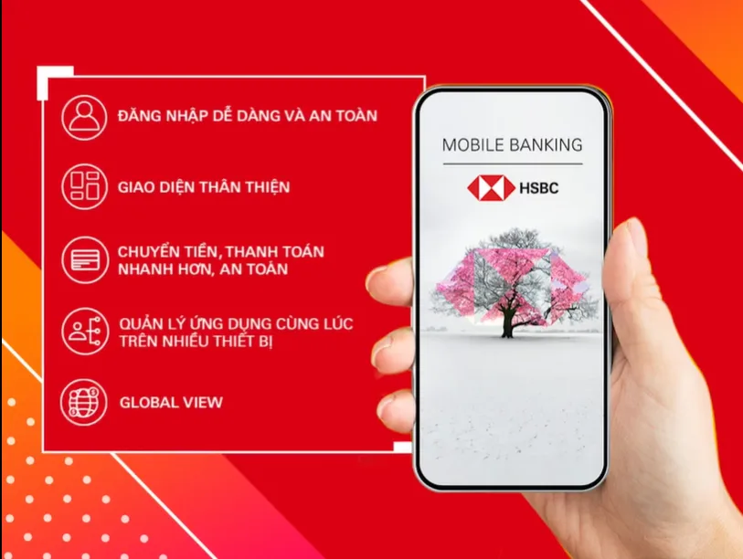 Mobile banking và ngân hàng trực tuyến của HSBC có gì khác nhau?