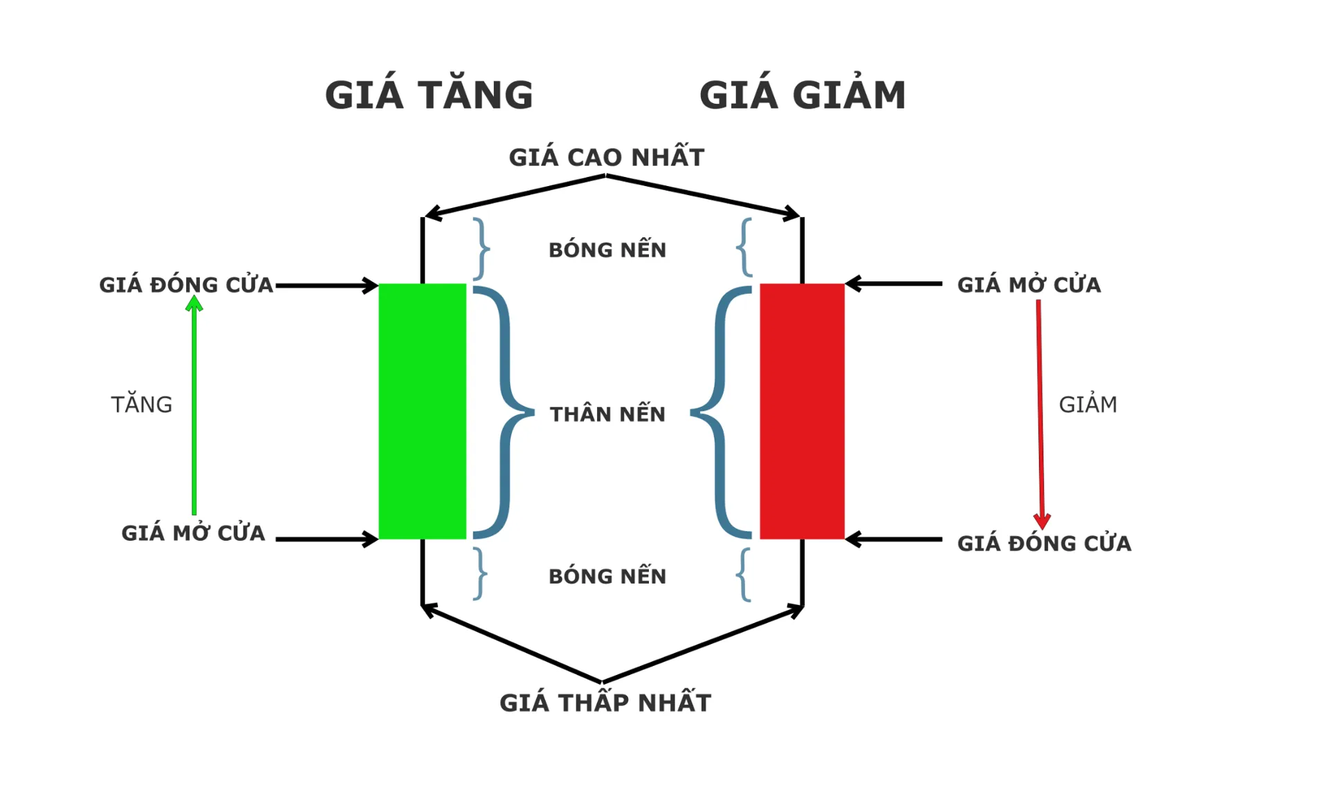 Bảng giá chứng khoán VNDIRECT có những loại biểu đồ nào?