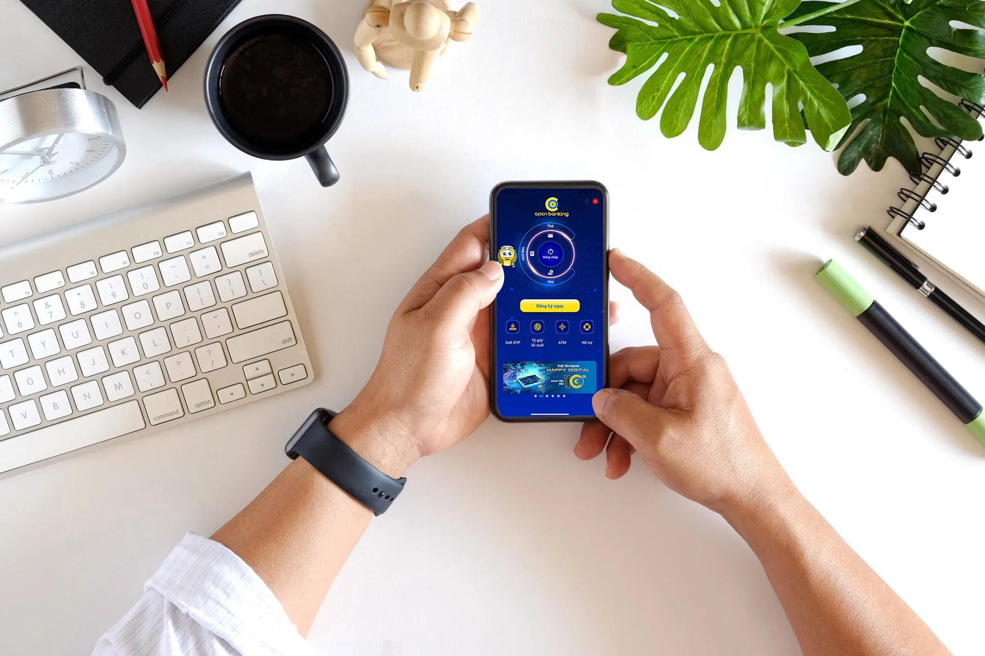 Ứng dụng e-banking Nam A Bank có những tiện ích nào nổi bật?	