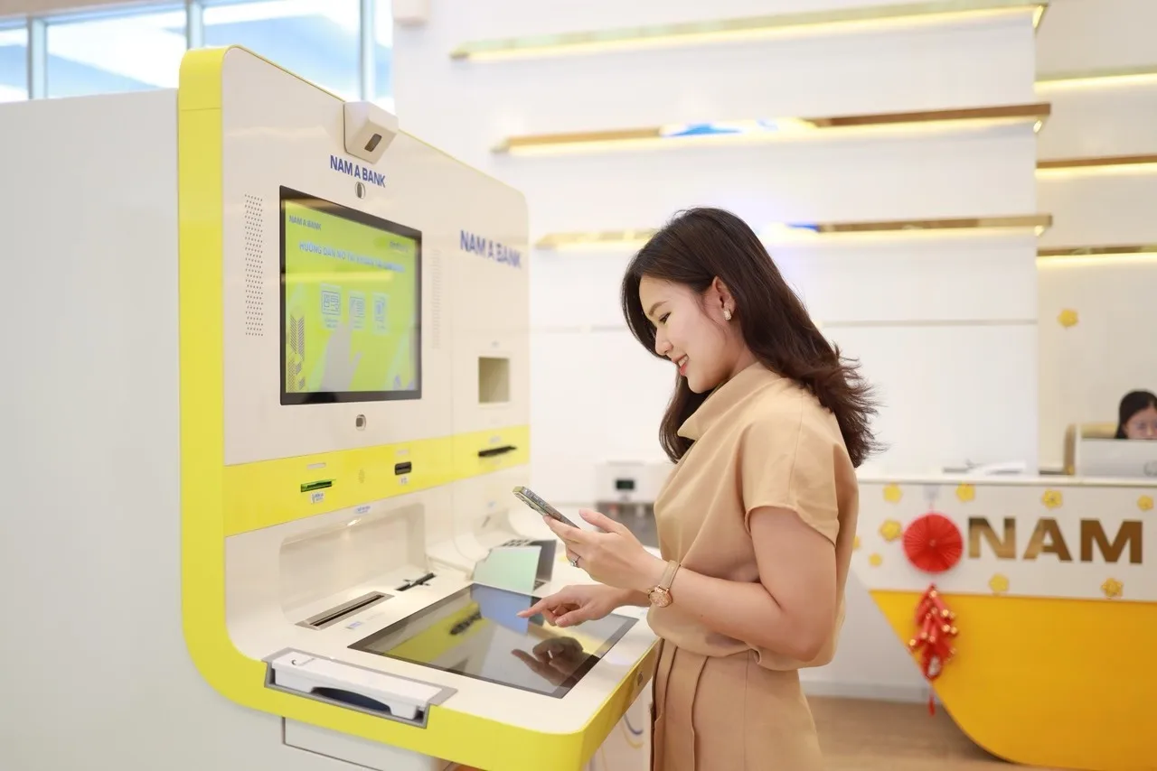 Làm sao để rút tiền mặt không cần thẻ với e-banking Nam A Bank?