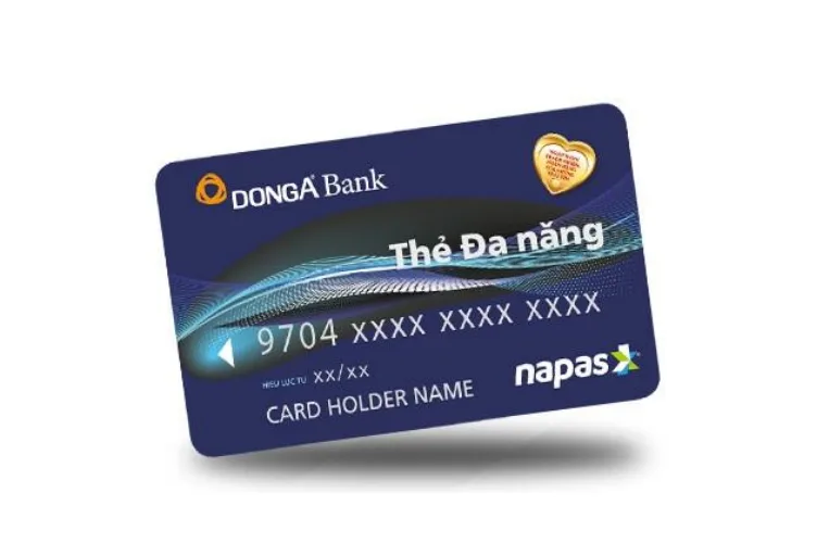 DongA Bank cung cấp các dịch vụ e-banking nào cho tài khoản thẻ Đa năng?
