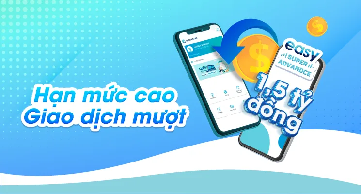 Hạn mức chuyển tiền trong ngày khi sử dụng Ocean Bank e-banking là bao nhiêu?