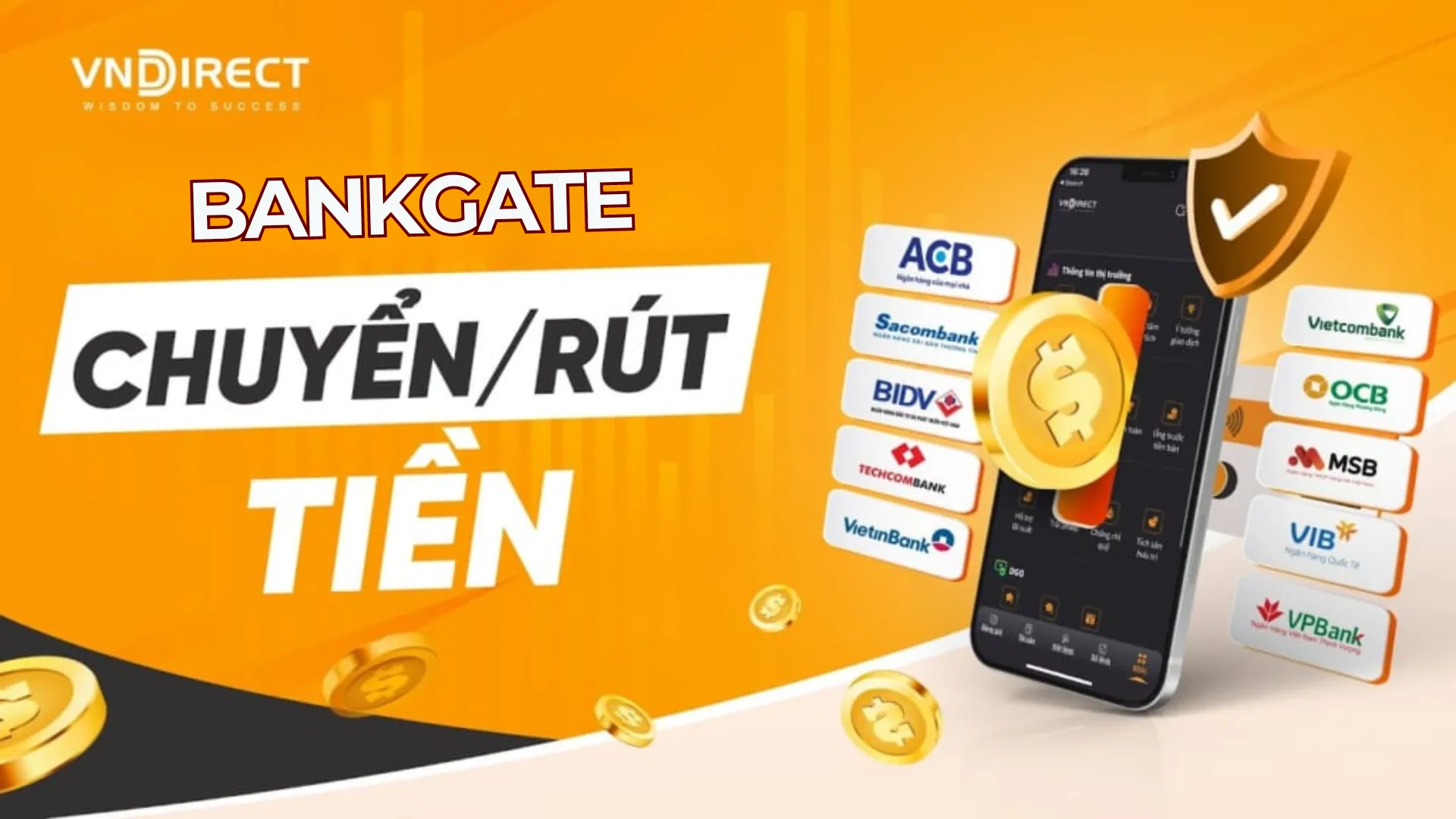 Nền tảng Bankgate trên bảng giá chứng khoán VNDIRECT có ưu thế gì?
