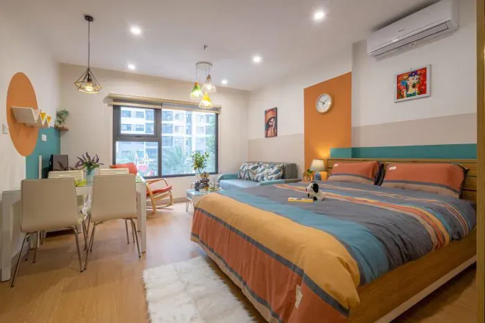 Giá thuê căn hộ studio chung cư Vinhomes Ocean Park là bao nhiêu?