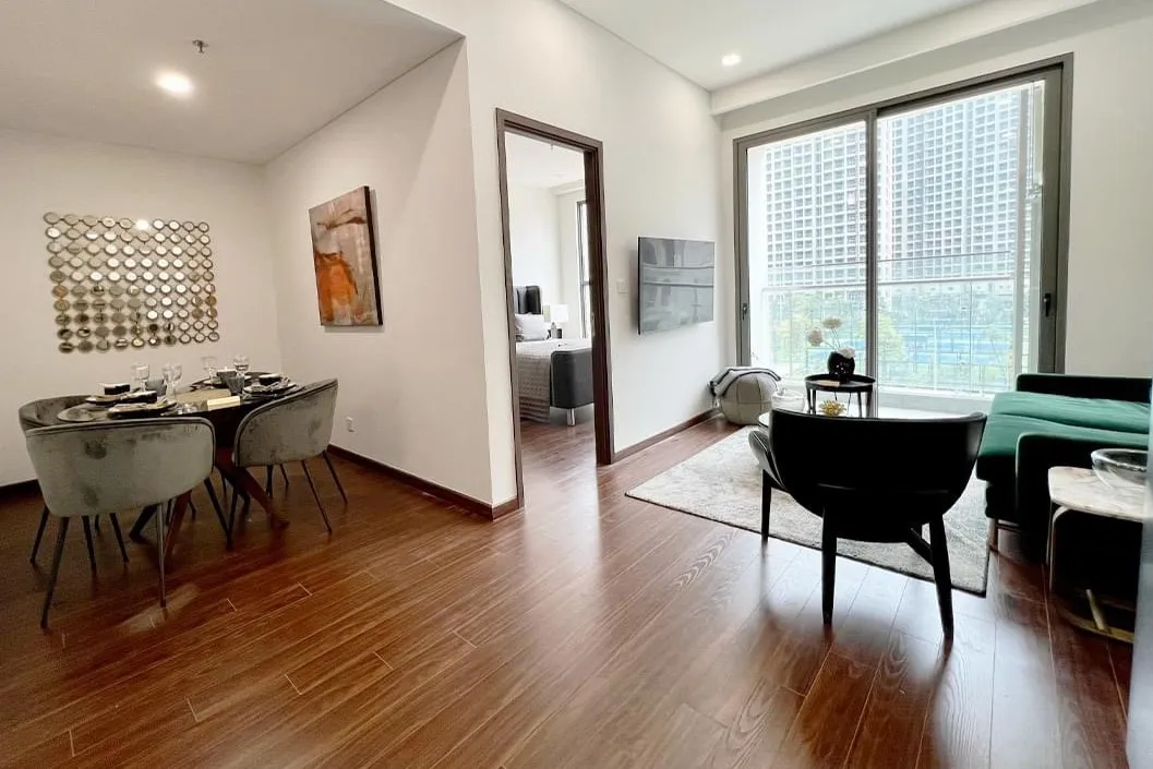Giá thuê chung cư Masteri Waterfront diện tích 50 - 80m2 là bao nhiêu?