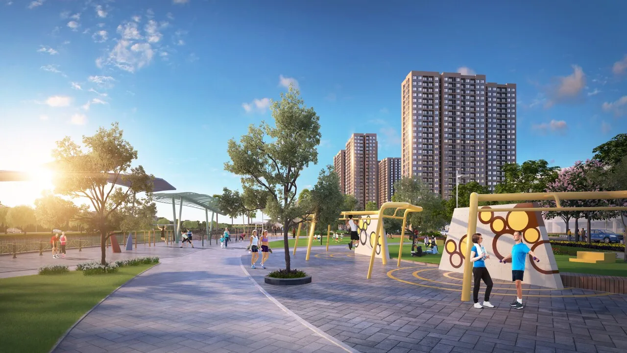 Có các tiện ích thể thao nào khi thuê căn hộ Vinhomes Ocean Park?