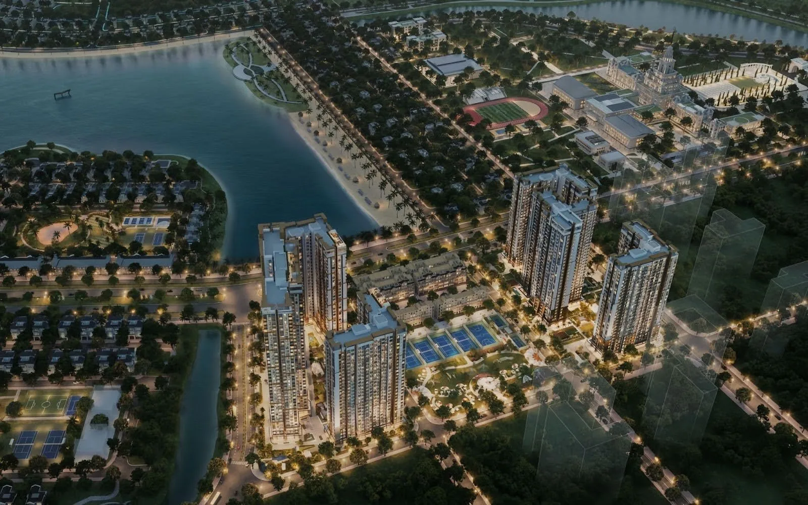 Vì sao căn hộ cho thuê chung cư Ocean Park Masteri Waterfront có giá cao hơn so với các phân khu khác?