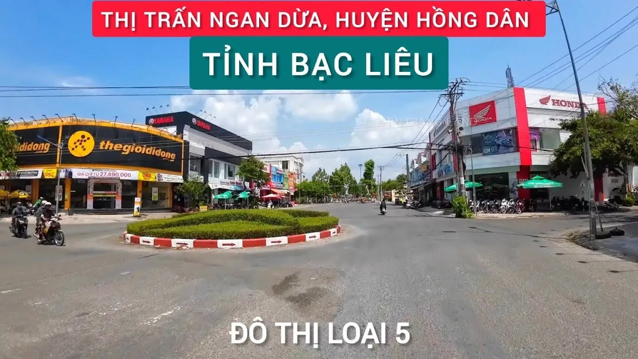 Cập nhật bản đồ quy hoạch huyện Hồng Dân Bạc Liêu mới nhất