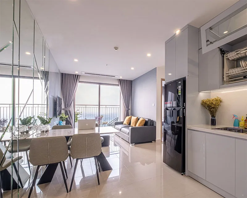 Căn hộ 2PN có những ưu điểm gì dành cho người thuê phòng Vinhomes Ocean Park theo ngày?