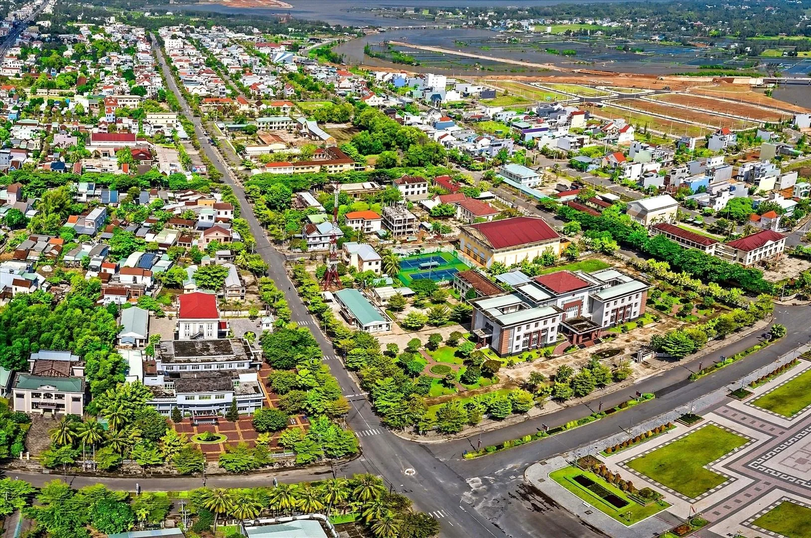 Cập nhật bản đồ quy hoạch thị trấn Núi Thành Quảng Nam mới nhất