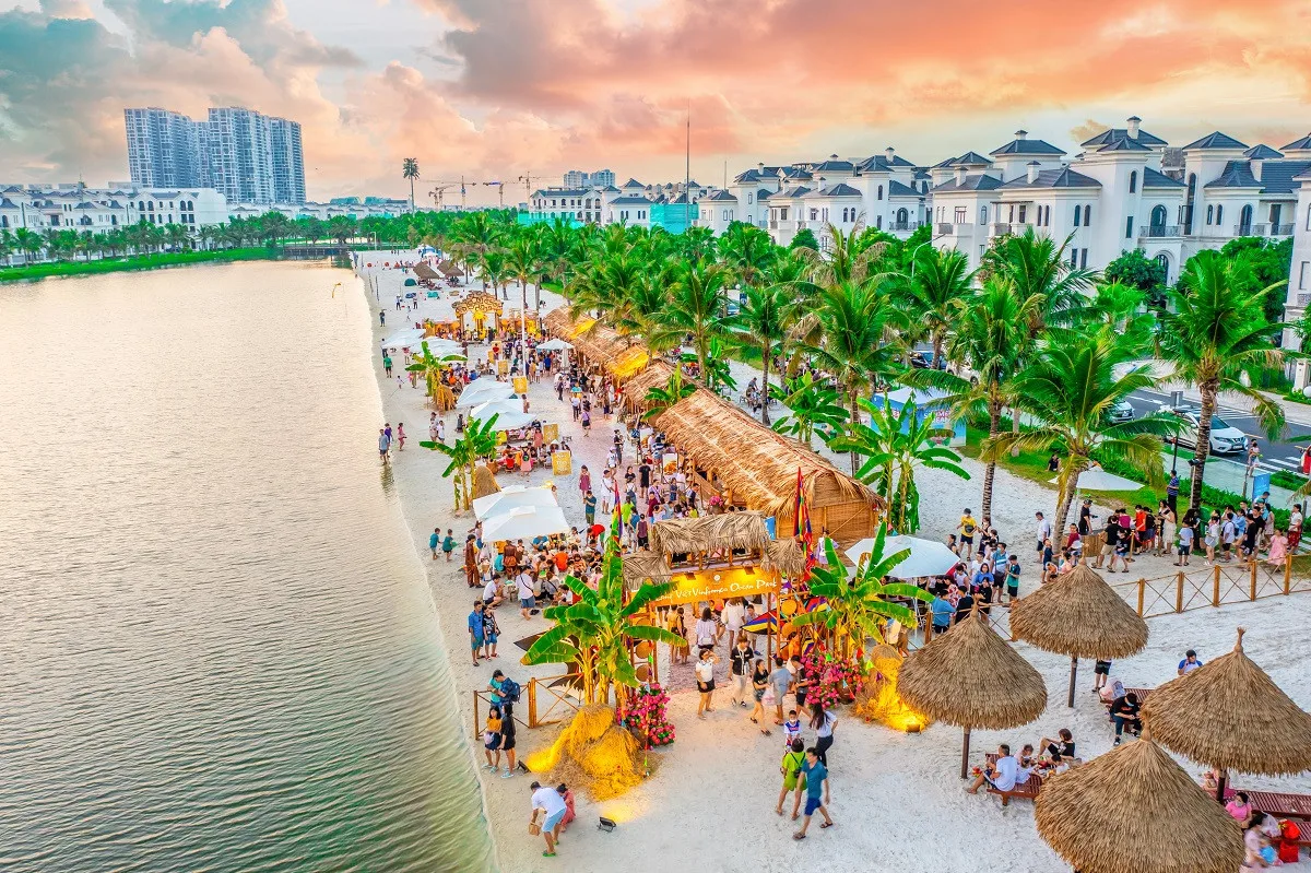 Có những hoạt động giải trí nào tại biển hồ của Vinhomes Ocean Park dành cho cư dân thuê chung cư tại đây?