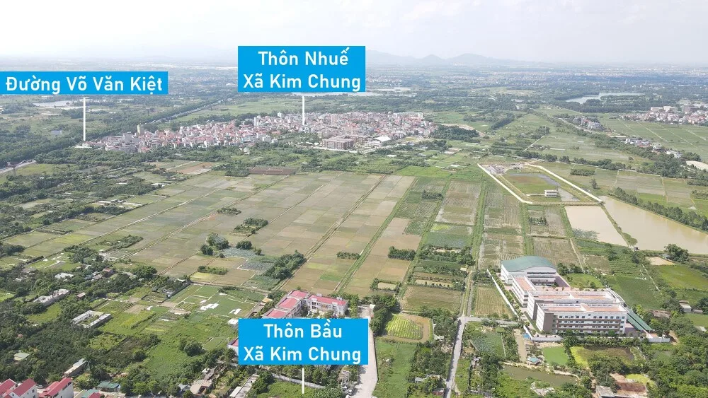 Cập nhật thông tin quy hoạch khu đô thị mới Kim Chung Đông Anh mới nhất