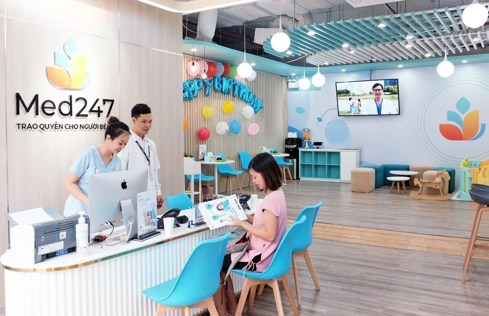 Có phòng khám nhi nào ở gần khu vực thuê chung cư Smart City không?