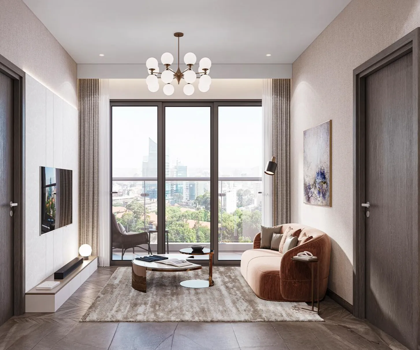 Thiết kế căn hộ 2PN toà ATMOS LUMIÈRE Evergreen có gì mà hút khách hàng trẻ tuổi?