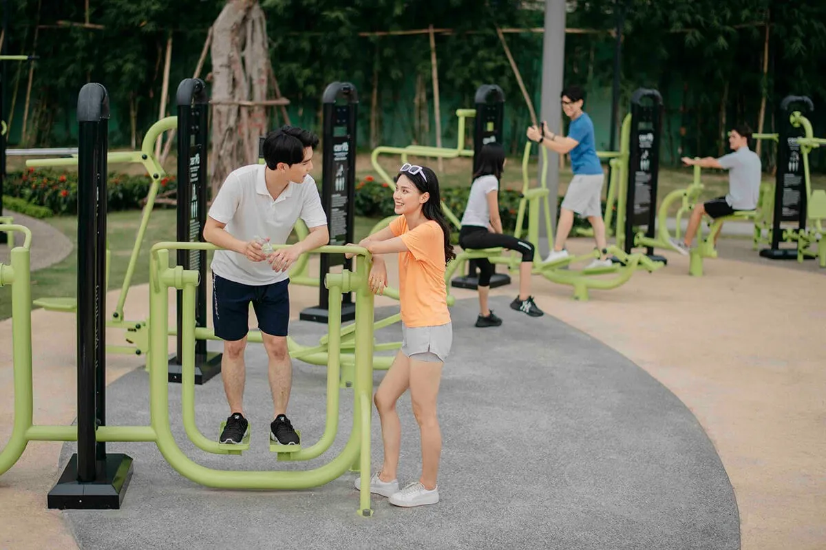 Công viên thể thao Sportia Park có giá trị gì với LUMIÈRE Evergreen?