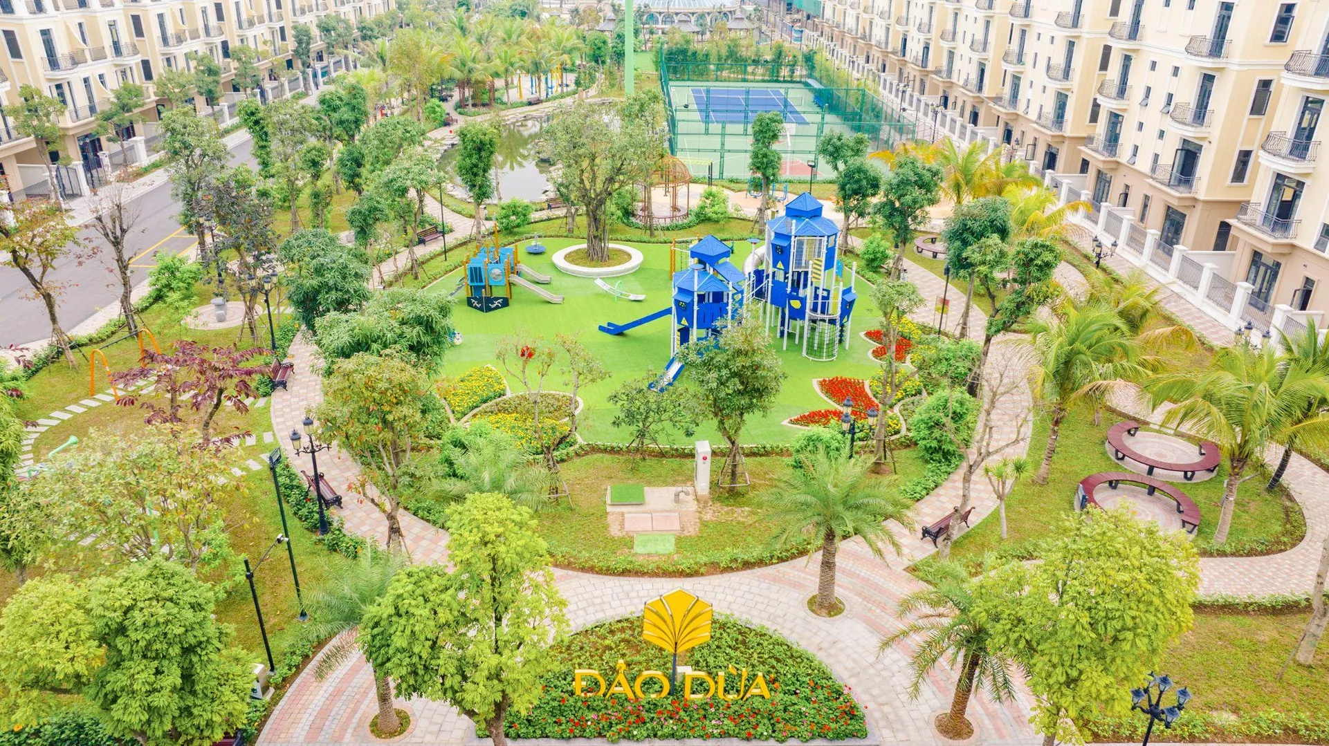 Sân chơi trẻ em thuyền trưởng Hawaii dành cho cư dân nhí Ocean Park 2 nằm ở đâu?