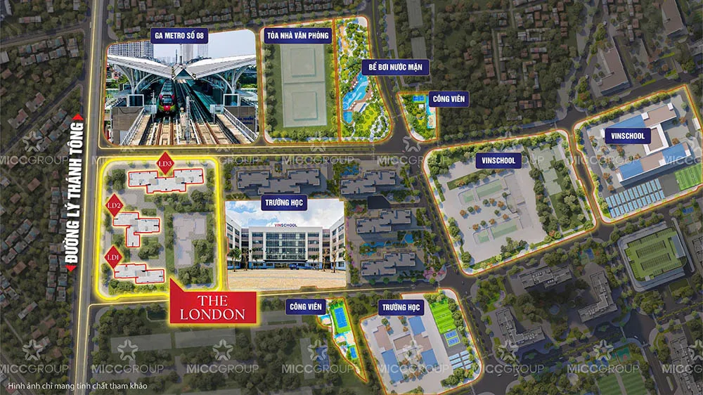 Giá bán căn hộ phân khu The London Vinhomes Ocean Park là bao nhiêu?