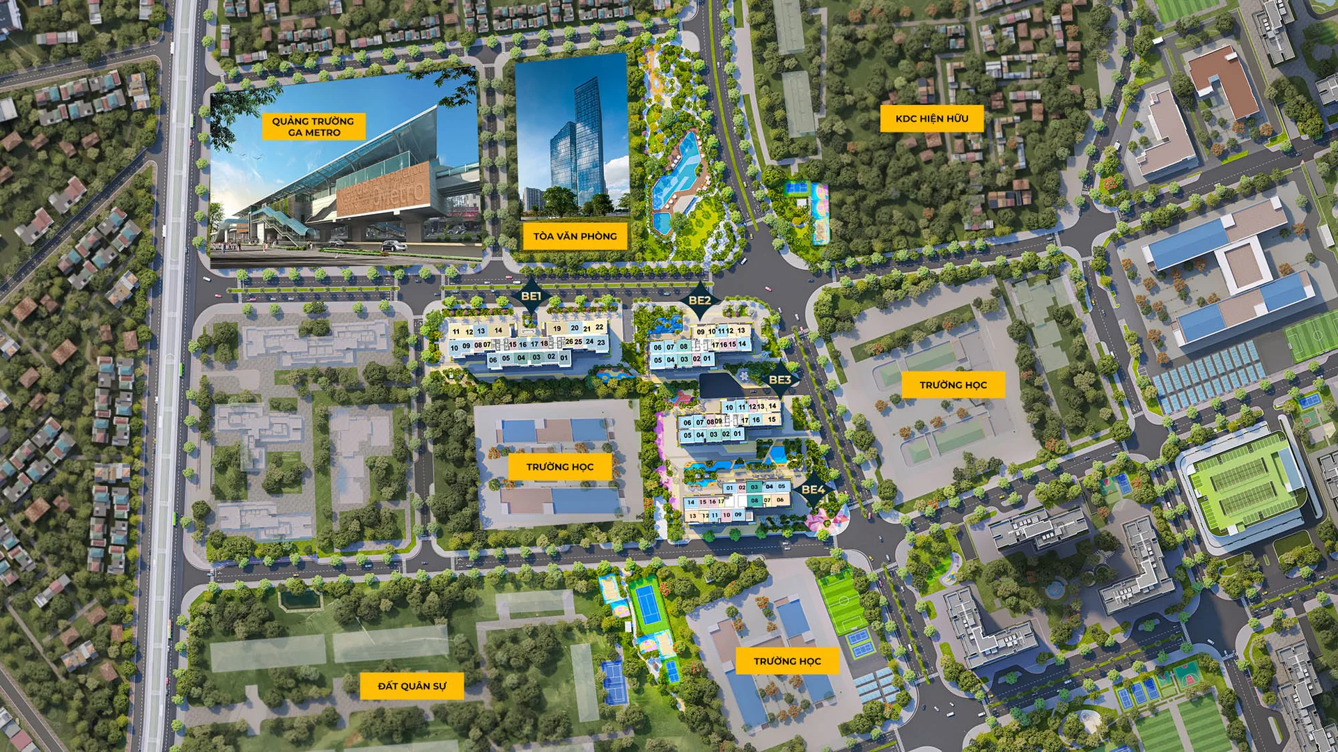 Vị trí căn hộ The Beverly Vinhomes Ocean Park nằm ở đâu?