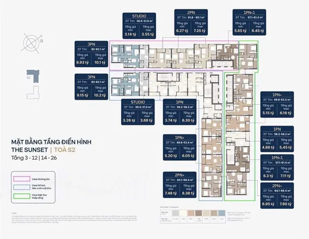 Layout thiết kế mặt bằng dự án Masteri Grand Avenue có gì đáng chú ý?