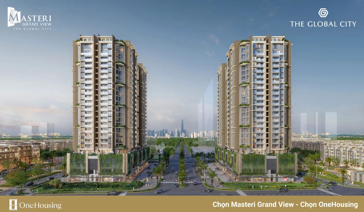 THE GLOBAL CITY - Cập nhật mới nhất phân khu cao tầng