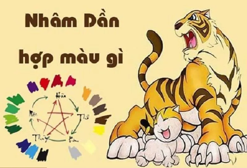 Tuổi Nhâm Dần 1962 hợp màu gì, kỵ màu gì nhất?