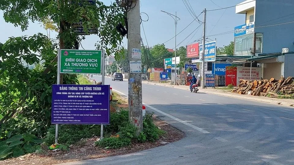 Cập nhật thông tin quy hoạch xã Thượng Vực huyện Chương Mỹ Hà Nội mới nhất