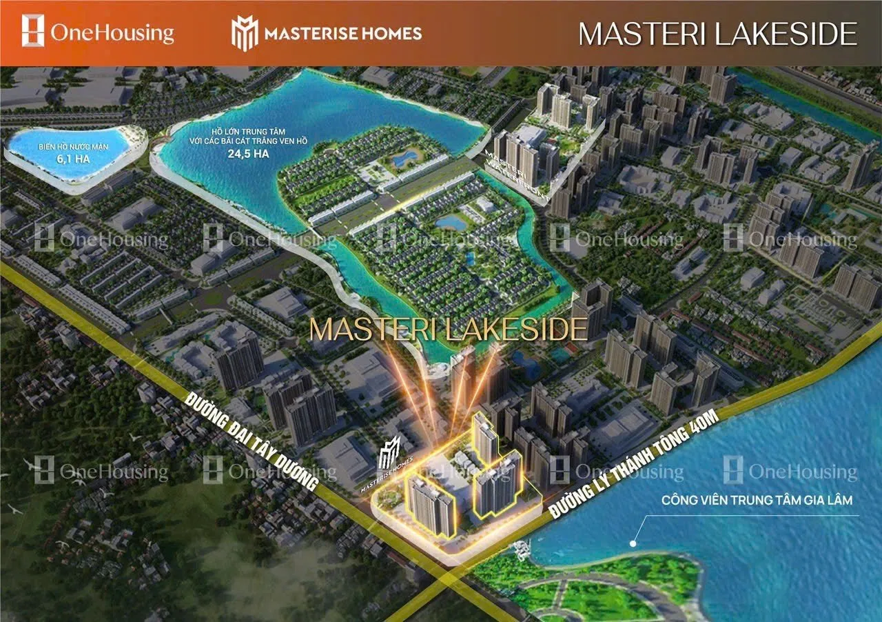 Khám phá vị trí "vàng" của dự án Masteri Lakeside tại quận Gia Lâm Hà Nội