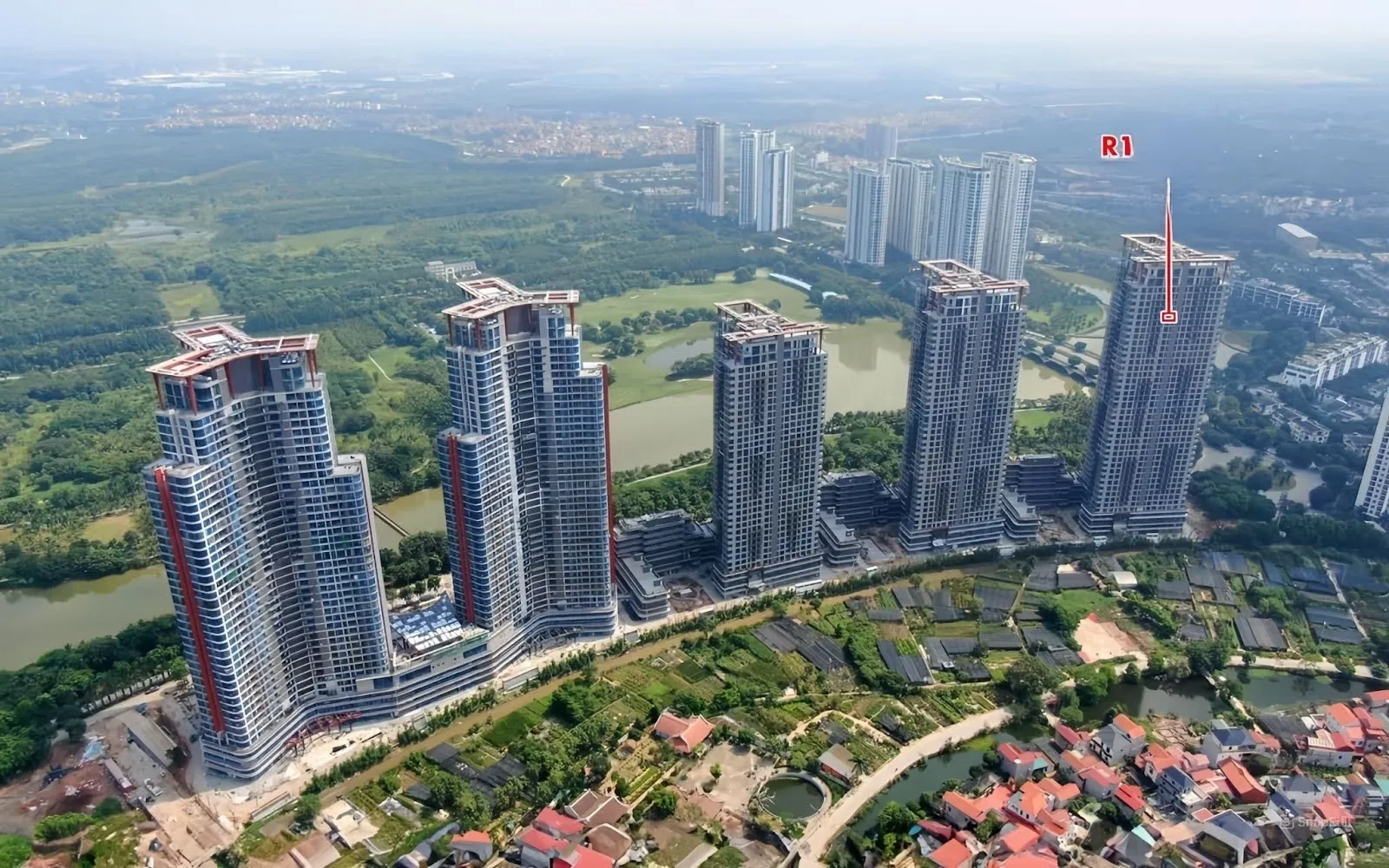 Bán nhà dự án Swan Lake Onsen Residences Ecopark R1