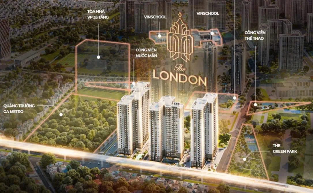 Bán căn hộ The London Vinhomes Ocean Park tòa LD3 chi tiết nhất