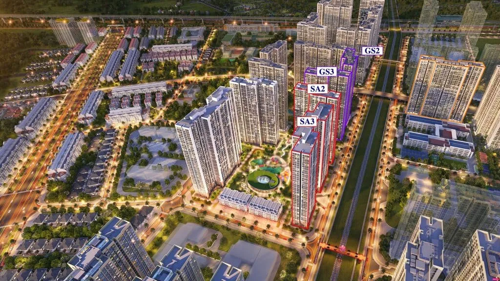 Bán căn hộ The Sakura Vinhomes Smart City tòa SA3 chi tiết nhất