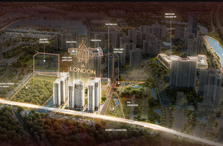 Bán căn hộ The London Vinhomes Ocean Park tòa LD1 chi tiết nhất