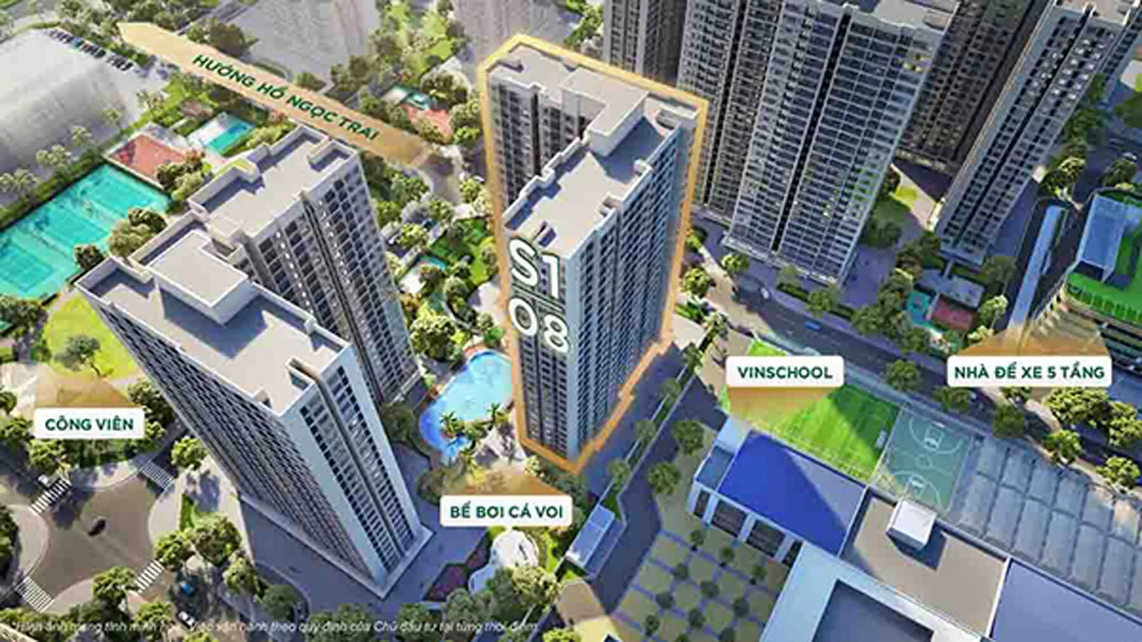 Bán căn hộ The Sapphire 1 tòa S1.08: Giá bán và chính sách bán hàng ưu việt 