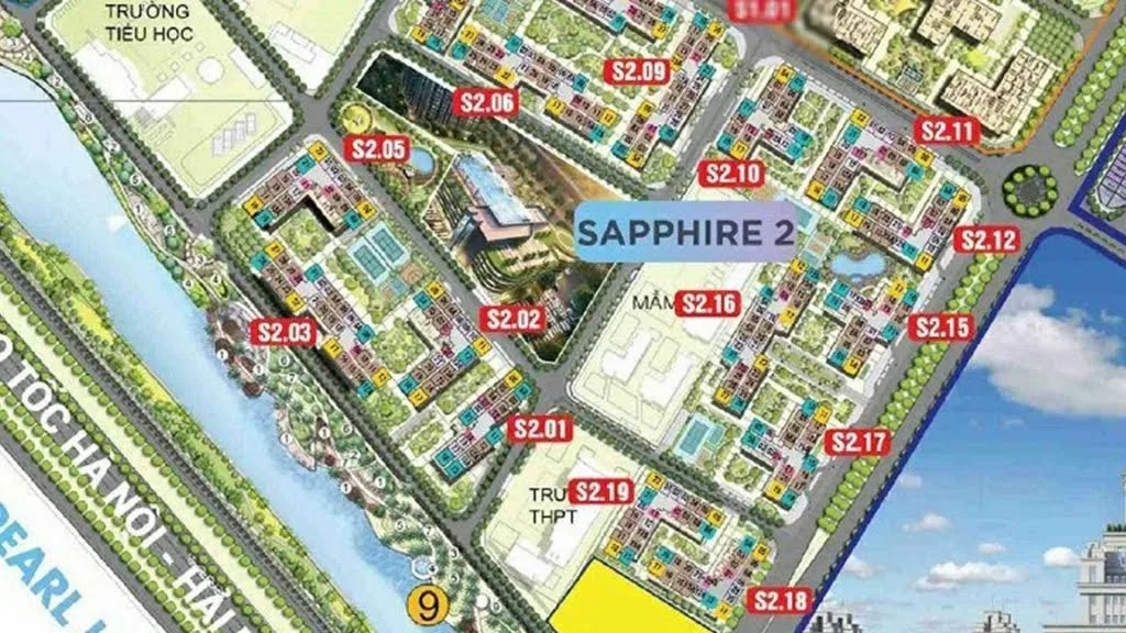 Bán căn hộ The Sapphire 2 tòa S2.16: Giá bán và chính sách bán hàng ưu việt