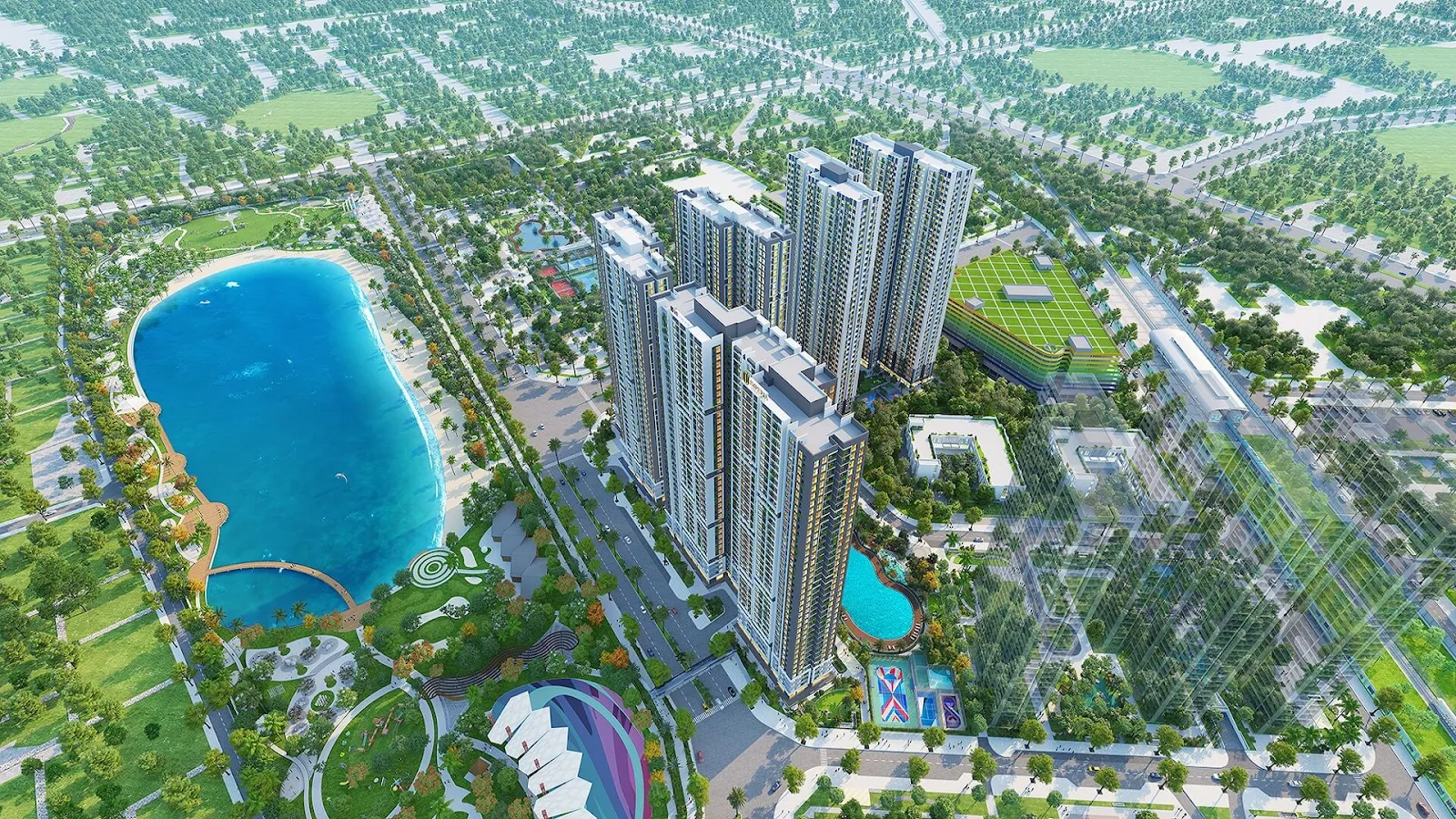 Tổng quan về phân khu The Mirae Park của dự án Imperia Smart City Tây Mỗ