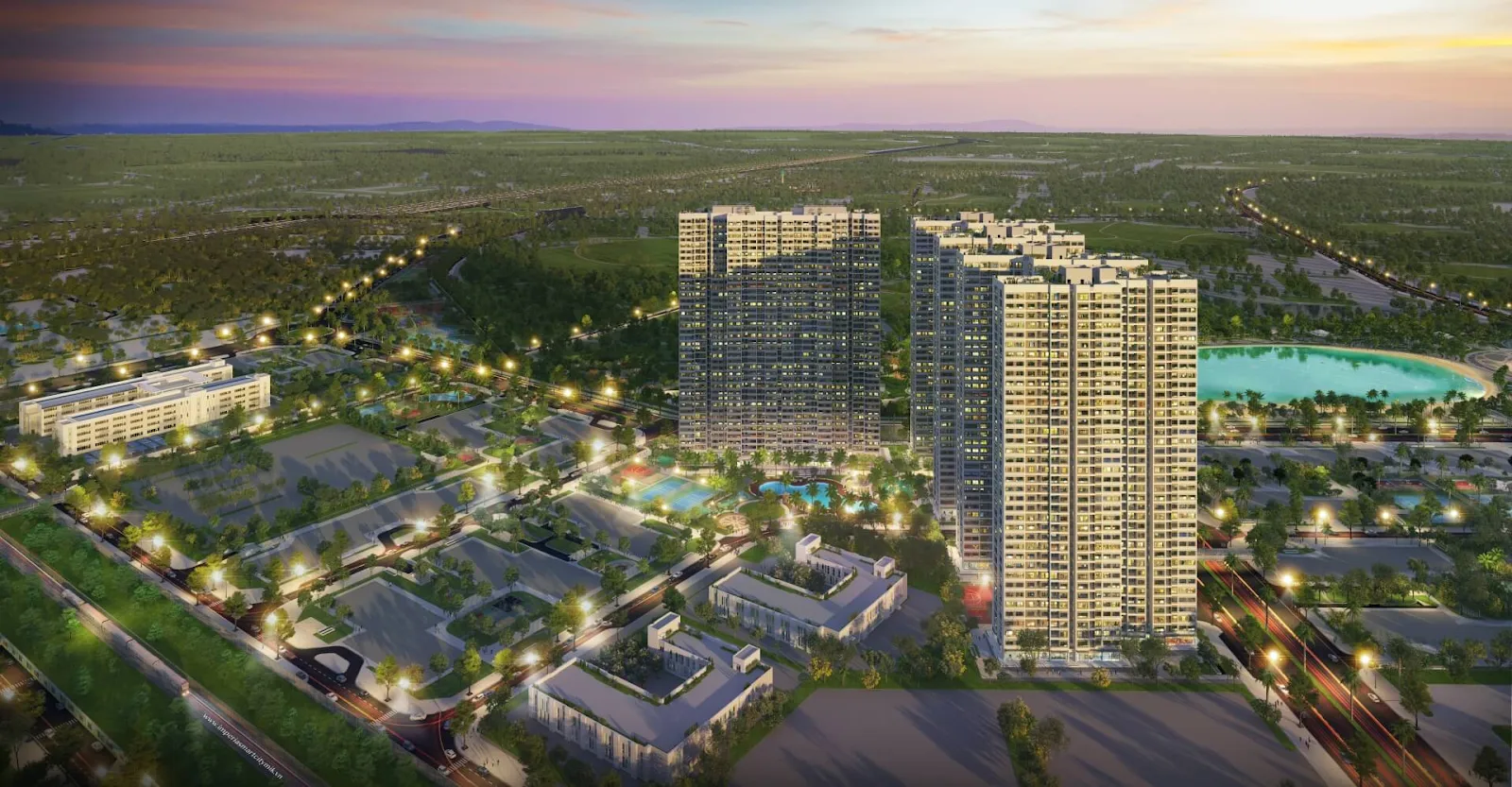 Thông tin tòa V3 Shine của phân khu The Victoria Imperia Smart City